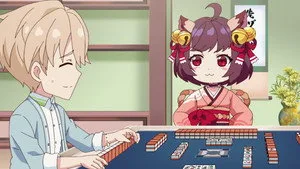 Mahjong Soul Pon☆ 1. sezon 4. bölüm görseli
