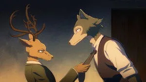 BEASTARS 1. sezon 1. bölüm görseli