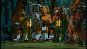 Genç Mutant Ninja Kaplumbağalar 3. sezon 3. bölüm görseli