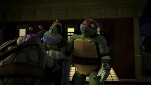 Genç Mutant Ninja Kaplumbağalar 1. sezon 1. bölüm görseli