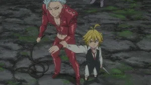 Nanatsu no Taizai 1. sezon 15. bölüm görseli