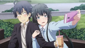 Yahari Ore no Seishun Love Comedy wa Machigatteiru. 3. sezon 12. bölüm görseli