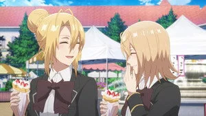 Otome Game Sekai wa Mob ni Kibishii Sekai desu 1. sezon 7. bölüm görseli