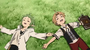 Mushoku Tensei: Isekai Ittara Honki Dasu 1. sezon 3. bölüm görseli
