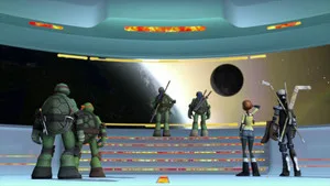 Genç Mutant Ninja Kaplumbağalar 4. sezon 1. bölüm görseli