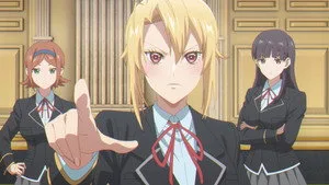 Otome Game Sekai wa Mob ni Kibishii Sekai desu 1. sezon 1. bölüm görseli