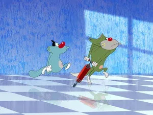 Oggy ve Hamam Böcekleri 2. sezon 72. bölüm görseli