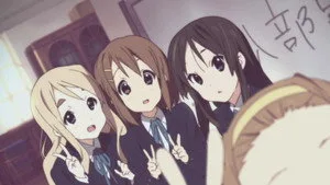 K-ON! 1. sezon 1. bölüm görseli