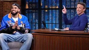 Late Night with Seth Meyers 13. sezon 110. bölüm görseli