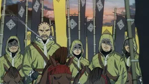 NIPPON SANGOKU: Kızıl Güneşin Üç Ulusu 1. sezon 6. bölüm görseli