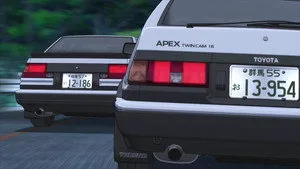 Initial D 5. sezon 2. bölüm görseli