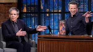 Late Night with Seth Meyers 12. sezon 49. bölüm görseli