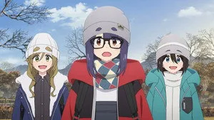 Laid-Back Camp 3. sezon 7. bölüm görseli