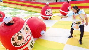 Takeshi's Castle Japan 1. sezon 3. bölüm görseli