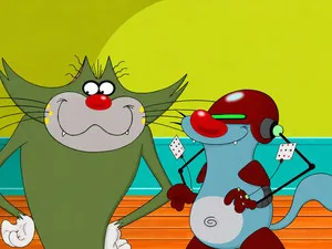 Oggy ve Hamam Böcekleri 2. sezon 9. bölüm görseli