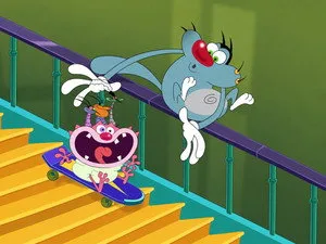 Oggy ve Hamam Böcekleri 2. sezon 50. bölüm görseli