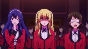 KAKEGURUI TWIN 1. sezon 3. bölüm görseli