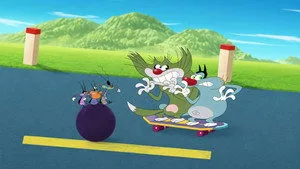 Oggy ve Hamam Böcekleri 2. sezon 54. bölüm görseli