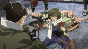Koutetsujou no Kabaneri 1. sezon 1. bölüm görseli