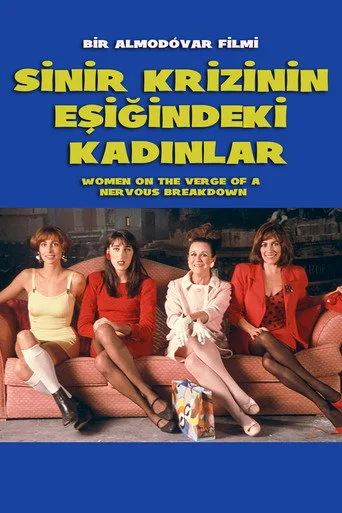 Sinir Krizinin Eşiğindeki Kadınlar (1988) posteri