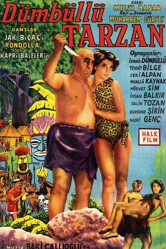 Dümbüllü Tarzan (1954) posteri