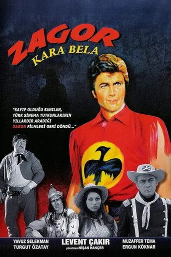 Zagor: Kara Bela (1971) posteri
