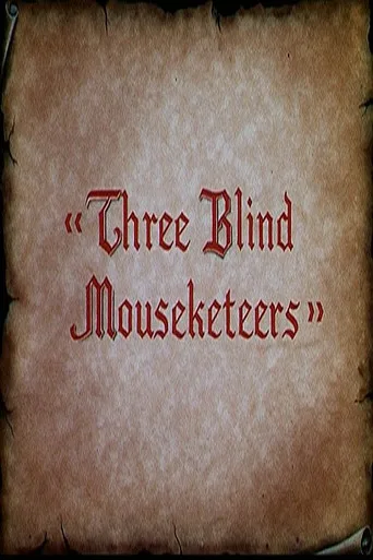 Üç Kör Silahşörler (1936) posteri