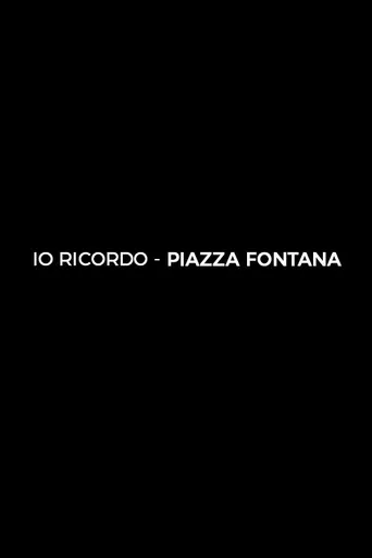 Piazza Fontana Katliamı (2019) posteri