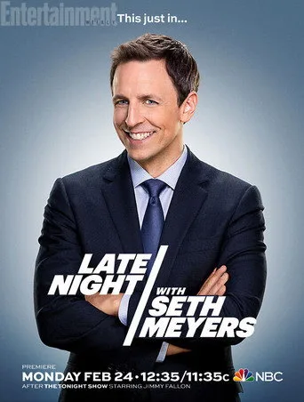 Late Night with Seth Meyers 1. sezon posteri