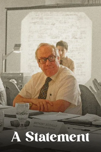 A Statement (2026) posteri