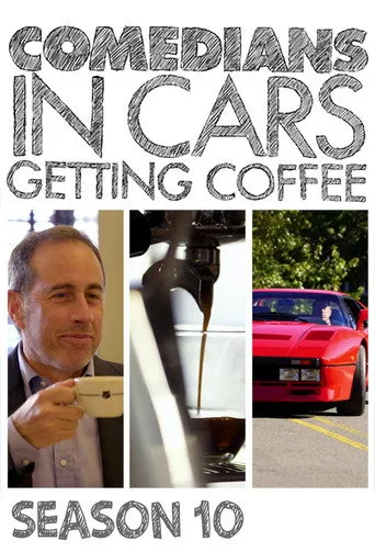 Comedians in Cars Getting Coffee 10. sezon posteri