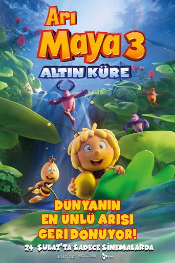 Arı Maya 3: Altın Küre (2021) posteri