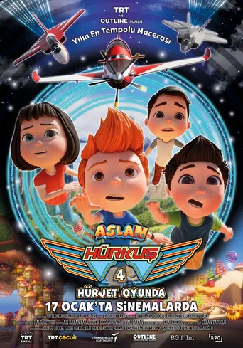 Aslan Hürkuş 4: Hürjet Oyunda (2025) posteri