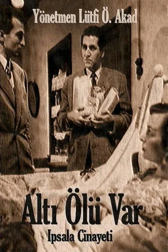 Altı Ölü Var İpsala Cinayeti (1953) posteri