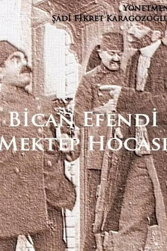Bican Efendi Mektep Hocası (1921) posteri