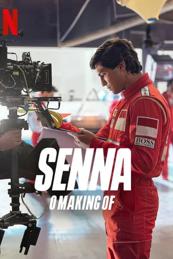Senna por trás das cameras (2024) posteri