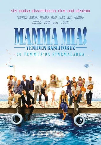 Mamma Mia!: Yeniden Başlıyoruz (2018) posteri