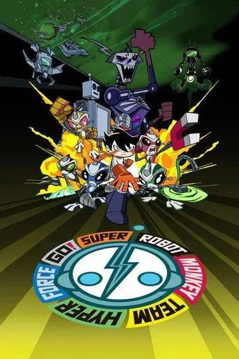 Super Robot Monkey Team Hyperforce Go! 3. sezon posteri