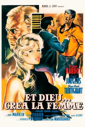 ...Ve Tanrı Kadını Yarattı (1956) posteri