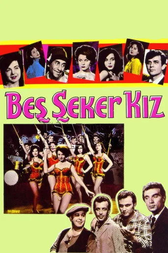 Beş Şeker Kız (1964) posteri