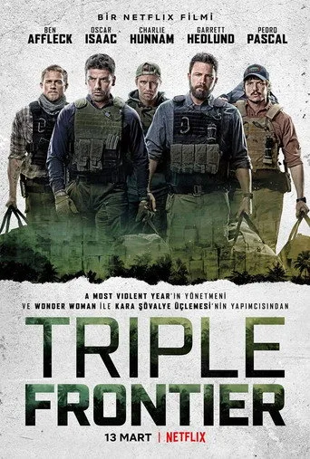 Triple Frontier (2019) posteri