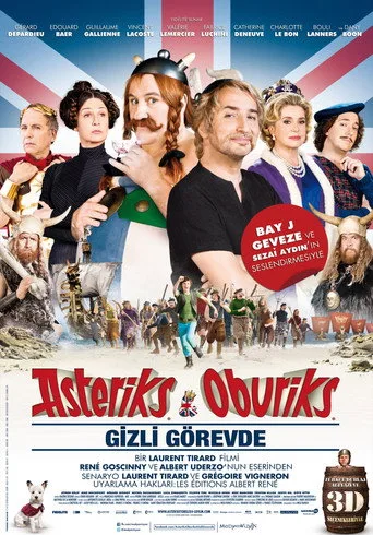 Asteriks ve Oburiks Gizli Görevde (2012) posteri