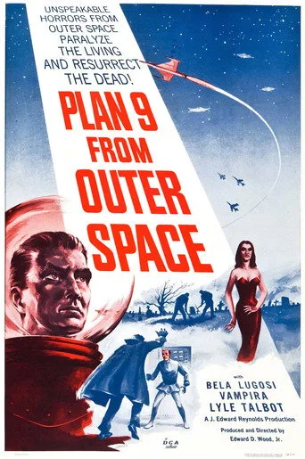 Uzaylıların 9 Numaralı Planı (1957) posteri