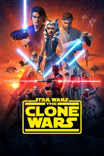 Star Wars: Klon Savaşları (2008) posteri