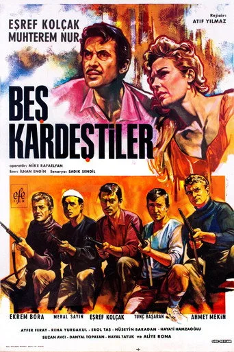 Beş Kardeştiler (1962) posteri