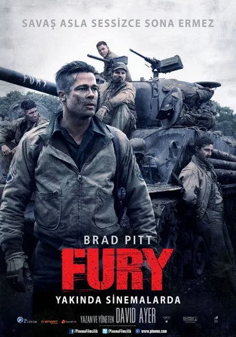 Fury (2014) posteri