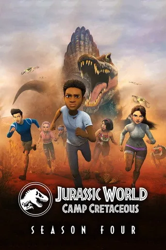 Jurassic World Kretase Kampı 4. sezon posteri