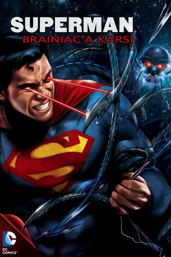 Superman Brainiac'a Karşı (2013) posteri