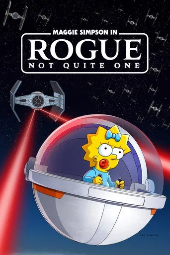 Maggie Simpson in "Rogue Not Quite One" (2023) posteri