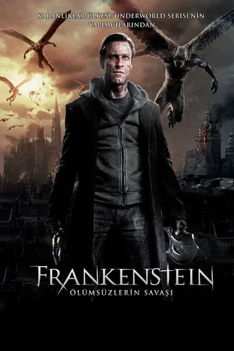 Frankenstein: Ölümsüzlerin Savaşı (2014) posteri